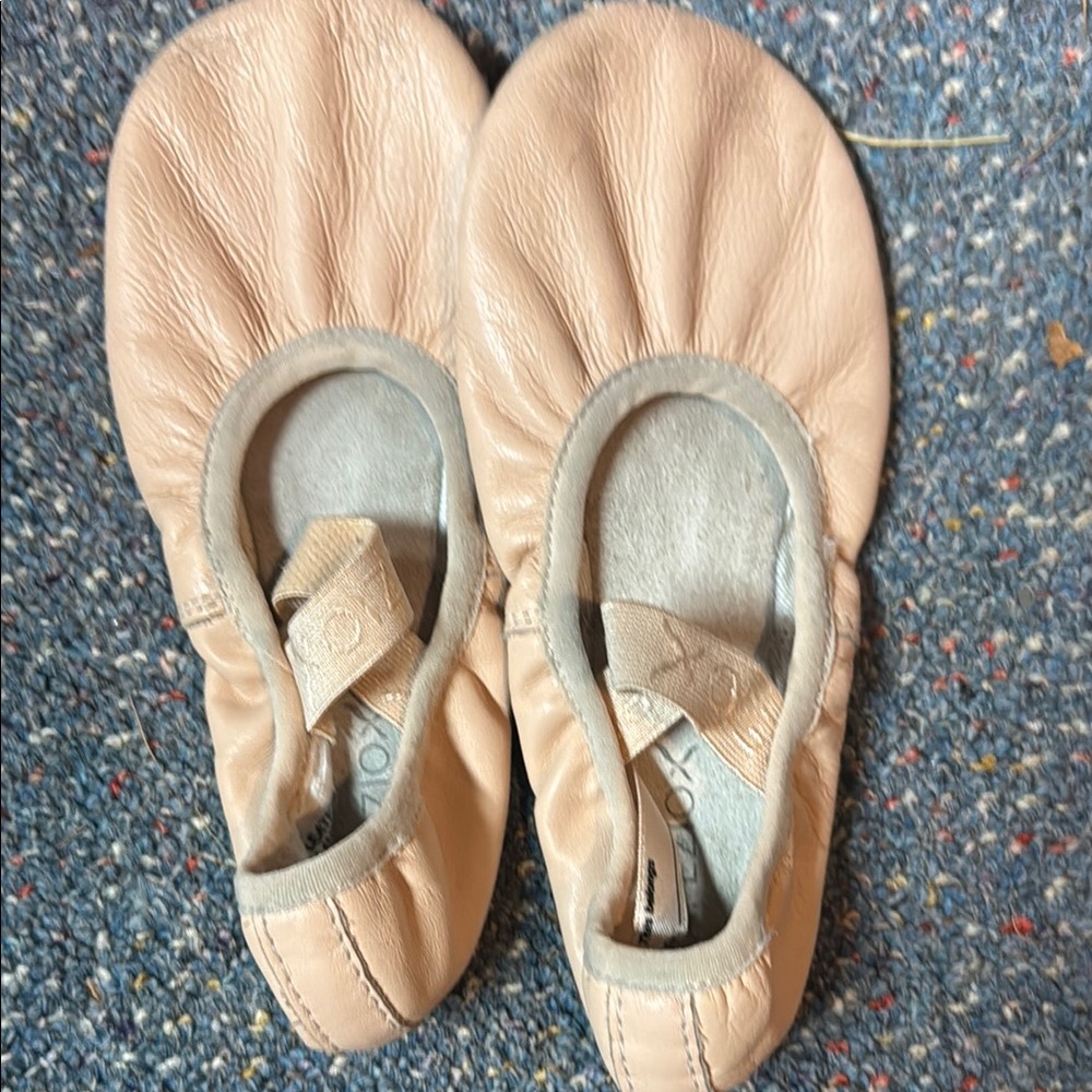 Pink ballet shoes